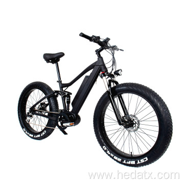 electric mountain bike with premium braking system